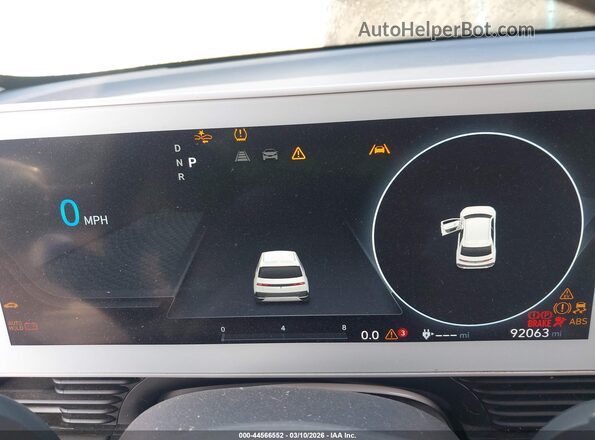KM8KNDAF7NU049700 2022 HYUNDAI IONIQ 5 Gray Widok tylnych siedzeń