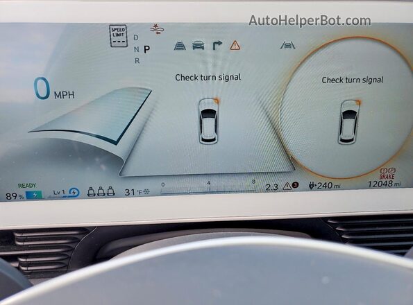 KM8KNDDF4RU301615 2024 HYUNDAI IONIQ Белый Вид щитка приборов