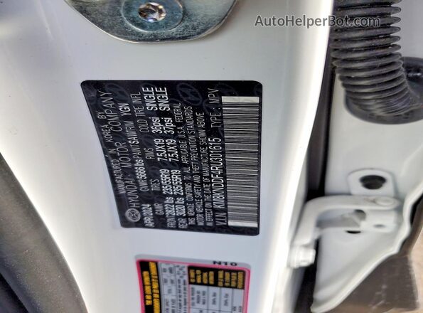 KM8KNDDF4RU301615 2024 HYUNDAI IONIQ Белый Панорамный вид салона 360°