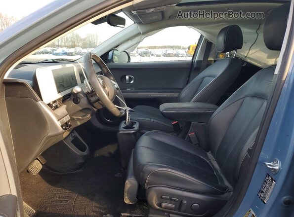 KM8KRDAF3NU080219 2022 HYUNDAI IONIQ Blue Front interior view