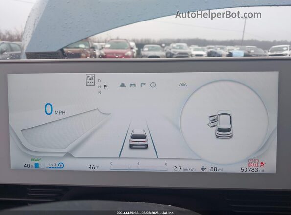 KM8KRDAF8NU111156 2022 HYUNDAI IONIQ 5 Pewter Widok tylnych siedzeń