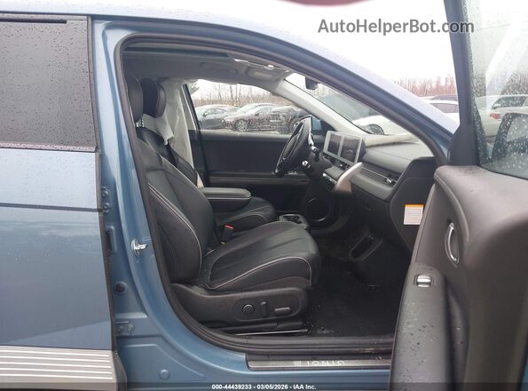 KM8KRDAF8NU111156 2022 HYUNDAI IONIQ 5 Pewter Widok wnętrza z przodu