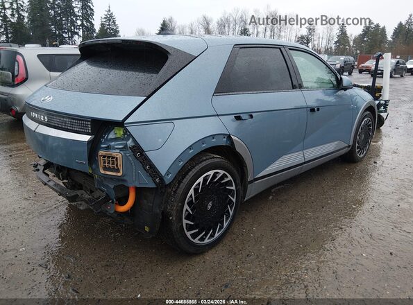 KM8KRDDF4RU333565 2024 HYUNDAI IONIQ 5 Синий Задняя правая четверть