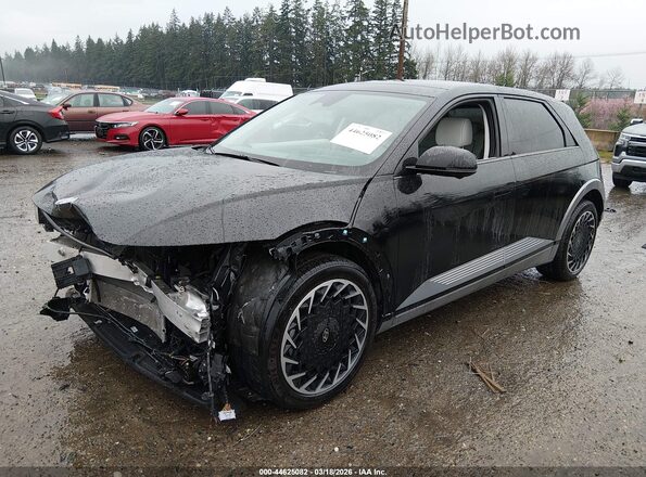 KM8KRDDF5RU270394 2024 HYUNDAI IONIQ 5 Black Передня ліва чверть