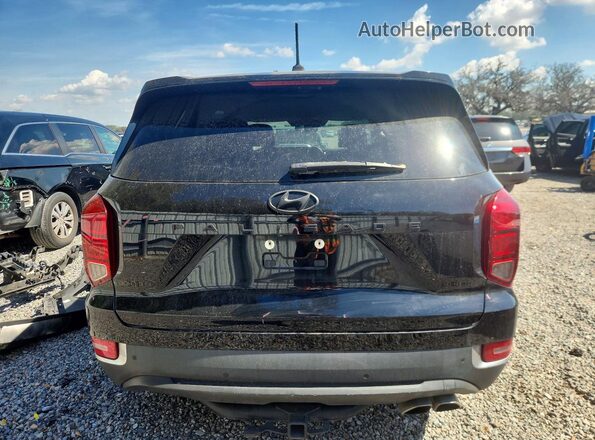 KM8R14HE4MU187944 2021 HYUNDAI PALISADE Black Rear view