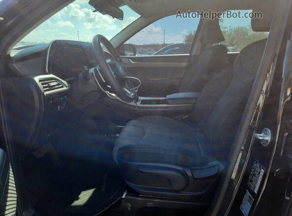 KM8R14HE4MU187944 2021 HYUNDAI PALISADE Black Front interior view