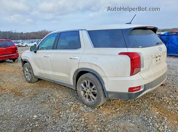 KM8R14HE4MU204435 2021 HYUNDAI PALISADE White უკანა მარცხენა