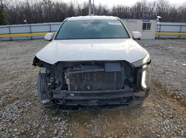 KM8R14HE4MU204435 2021 HYUNDAI PALISADE White წინა ხედი