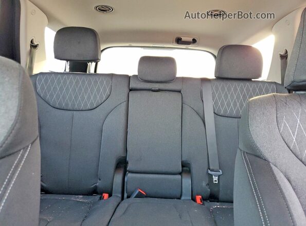 KM8R14HE4MU204435 2021 HYUNDAI PALISADE White უკანა სავარძლების ხედი