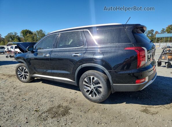 KM8R24HEXNU352605 2022 HYUNDAI PALISADE Black უკანა მარცხენა