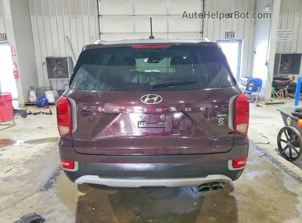 KM8R2DHE0MU177103 2021 HYUNDAI PALISADE Purple უკანა ხედი