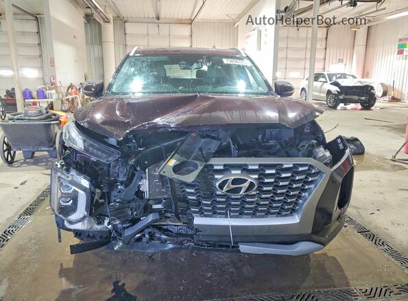 KM8R2DHE0MU177103 2021 HYUNDAI PALISADE Purple წინა ხედი