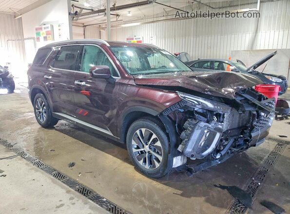 KM8R2DHE0MU177103 2021 HYUNDAI PALISADE Purple წინა მარჯვენა