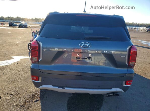 KM8R2DHE8MU278731 2021 HYUNDAI PALISADE Gray Vista trasera