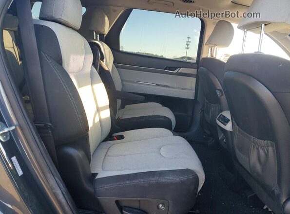 KM8R2DHE8MU278731 2021 HYUNDAI PALISADE Gray Vista interior trasera