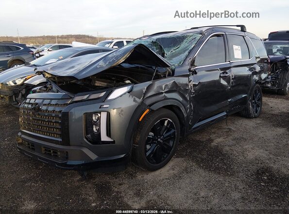 KM8R34GE8SU922756 2025 HYUNDAI PALISADE Gray Передня ліва чверть