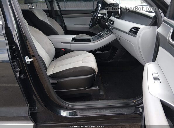 KM8R34HE6MU300657 2021 HYUNDAI PALISADE Black წინა სალონის ხედი