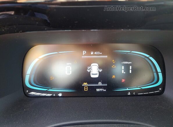 KM8R3DGE3PU554526 2023 HYUNDAI PALISADE Gray ხელსაწყოთა პანელის ხედი