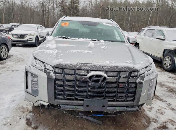 KM8R3DGE5RU738384 2024 HYUNDAI PALISADE Gray Widok z przodu