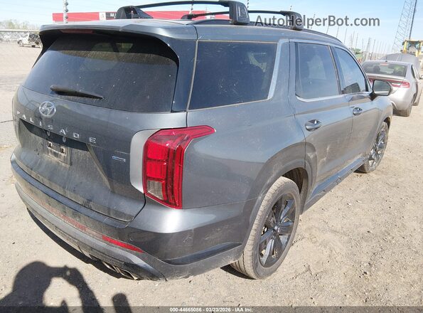 KM8R3DGE7RU798716 2024 HYUNDAI PALISADE Серый Задняя правая четверть