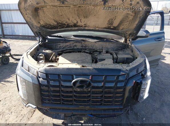 KM8R3DGE7RU798716 2024 HYUNDAI PALISADE Серый Вид сзади