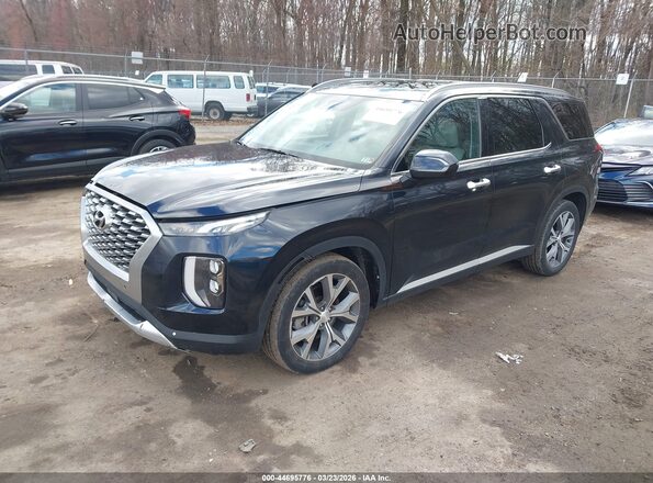 KM8R3DHE3LU116758 2020 HYUNDAI PALISADE Black Vista tres cuartos delantera izquierda