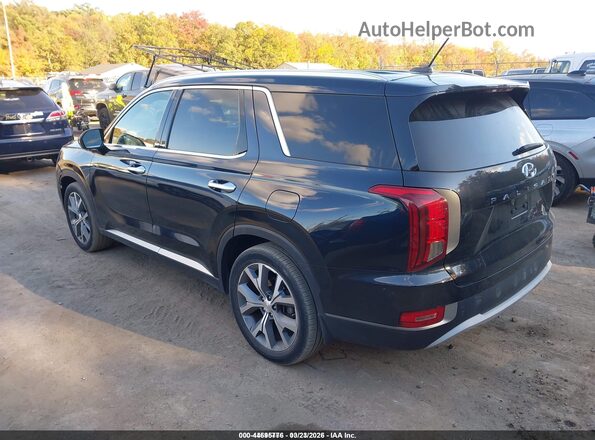 KM8R3DHE3LU116758 2020 HYUNDAI PALISADE Black Trasero izquierdo