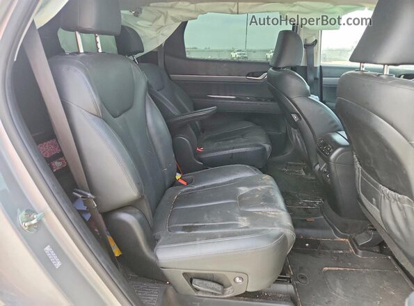 KM8R44HE4MU305241 2021 HYUNDAI PALISADE Серебряный Вид задних сидений