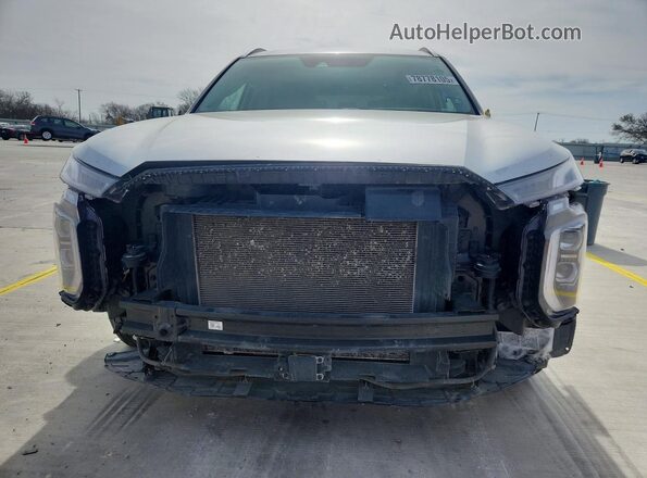 KM8R44HE4MU305241 2021 HYUNDAI PALISADE Серебряный Вид спереди