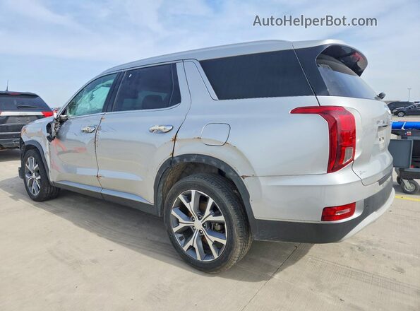 KM8R44HE4MU305241 2021 HYUNDAI PALISADE Серебряный Задняя левая четверть