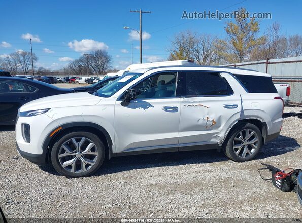 KM8R44HE9MU314131 2021 HYUNDAI PALISADE White 360 interior view