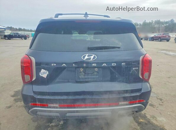 KM8R4DGE5PU557263 2023 HYUNDAI PALISADE Blue Вид ззаду
