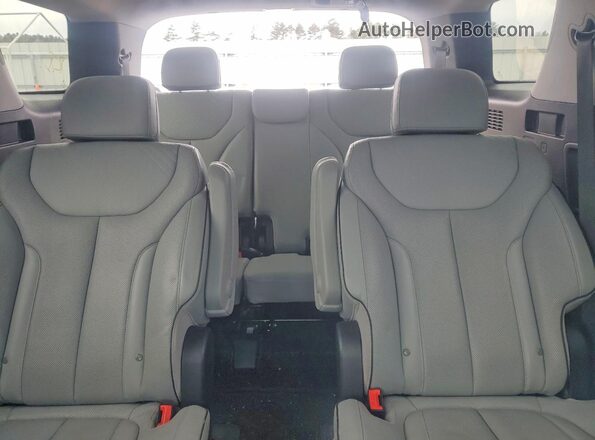 KM8R4DGE5PU557263 2023 HYUNDAI PALISADE Blue Вид задніх сидінь