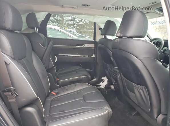 KM8R4DGE5RU776193 2024 HYUNDAI PALISADE Black Rear interior view