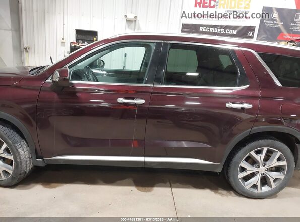 KM8R4DHE5LU093416 2020 HYUNDAI PALISADE Maroon 