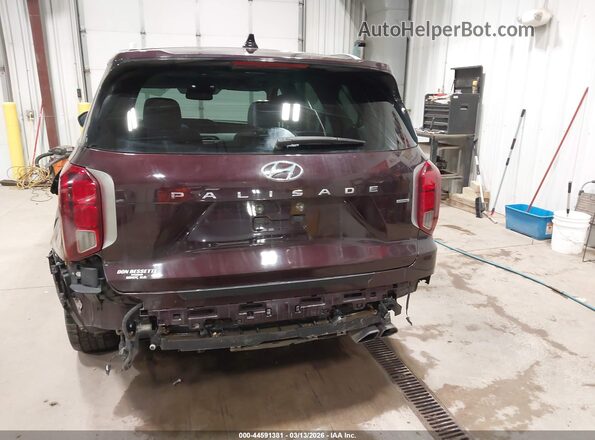 KM8R4DHE5LU093416 2020 HYUNDAI PALISADE Maroon 