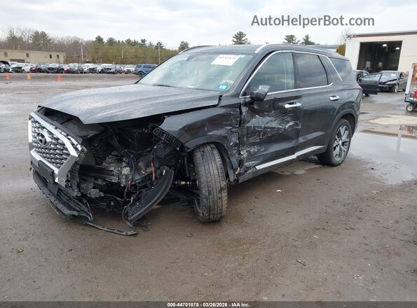 KM8R4DHE9LU038337 2020 HYUNDAI PALISADE Gray Przód lewy