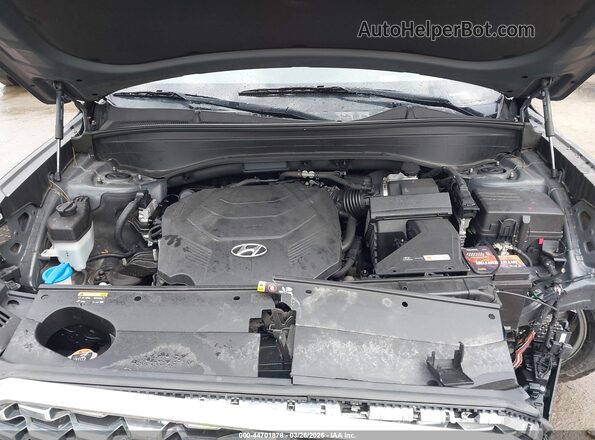 KM8R4DHE9LU038337 2020 HYUNDAI PALISADE Gray Widok z tyłu