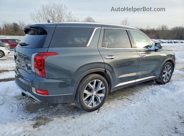 KM8R4DHEXMU231985 2021 HYUNDAI PALISADE Green 