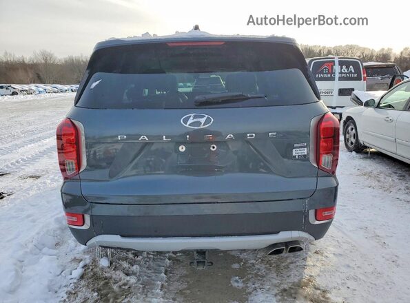 KM8R4DHEXMU231985 2021 HYUNDAI PALISADE Green 