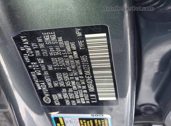 KM8R4DHEXMU231985 2021 HYUNDAI PALISADE Green 
