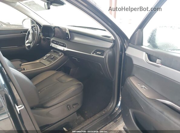 KM8R4DHEXMU299753 2021 HYUNDAI PALISADE Black Front interior view