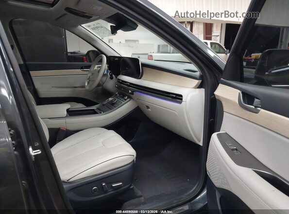 KM8R54GE0RU664530 2024 HYUNDAI PALISADE Dark Blue Widok wnętrza z przodu