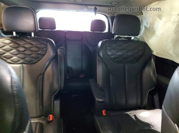 KM8R54HE4MU205444 2021 HYUNDAI PALISADE Burgundy Vista de los asientos traseros