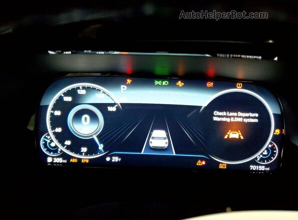 KM8R54HE4MU205444 2021 HYUNDAI PALISADE Burgundy Vista del cuadro de instrumentos