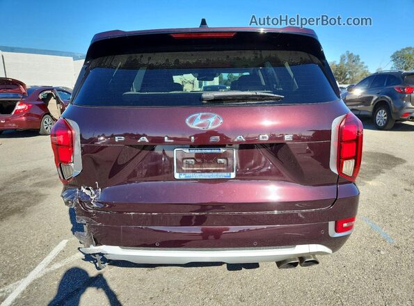 KM8R54HE5MU189092 2021 HYUNDAI PALISADE Purple Հետևի տեսք