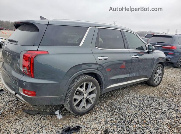 KM8R54HE5MU270898 2021 HYUNDAI PALISADE Gray უკანა მარჯვენა