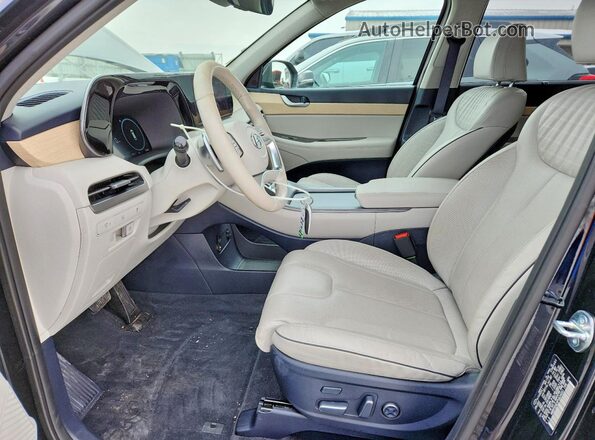 KM8R5DGEXPU624551 2023 HYUNDAI PALISADE Blue წინა სალონის ხედი
