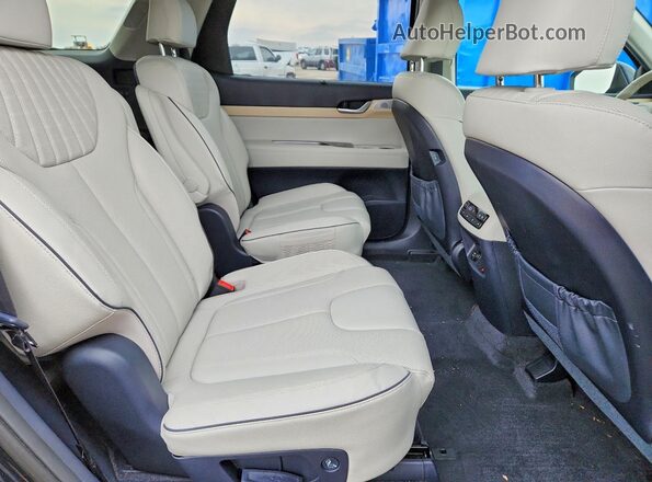 KM8R5DGEXPU624551 2023 HYUNDAI PALISADE Blue უკანა სალონის ხედი