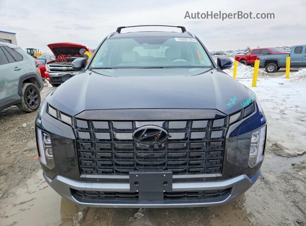 KM8R5DGEXPU624551 2023 HYUNDAI PALISADE Blue წინა ხედი